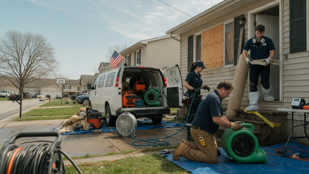 Water Damage Restoration in Nashville, MI near me